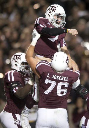 The Eagle ranks Johnny Manziel's top 10 plays from the 2012 season